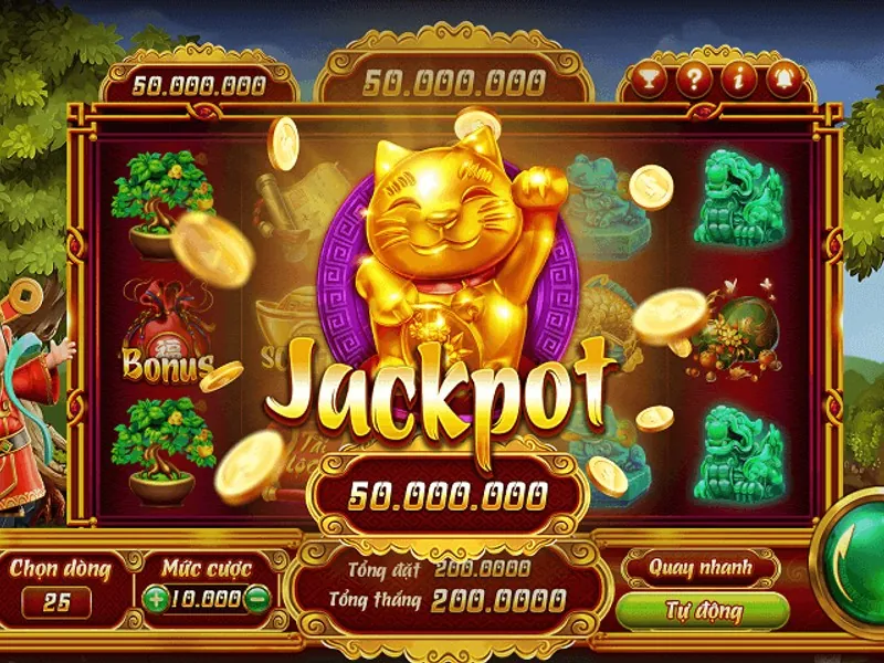 Game video slot chủ đề phiêu lưu